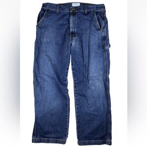 Levis Silverman Carpenter Mens 36x29 Baggy Blue Denim Jeans Vintage Y2K Skater